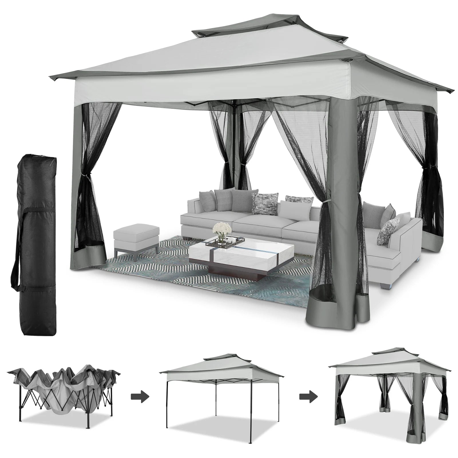 10x10ft Pop Up Gazebo