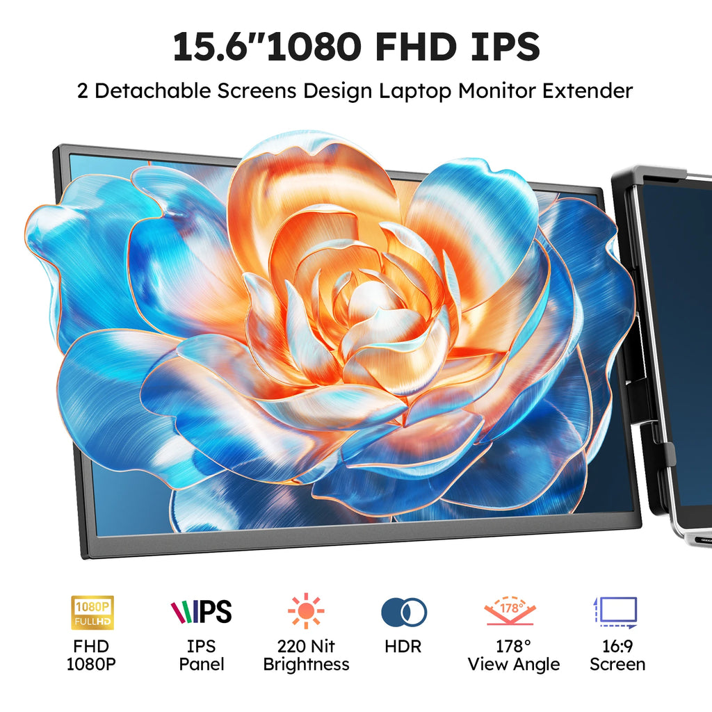 15.6inch Triple Screen Extender