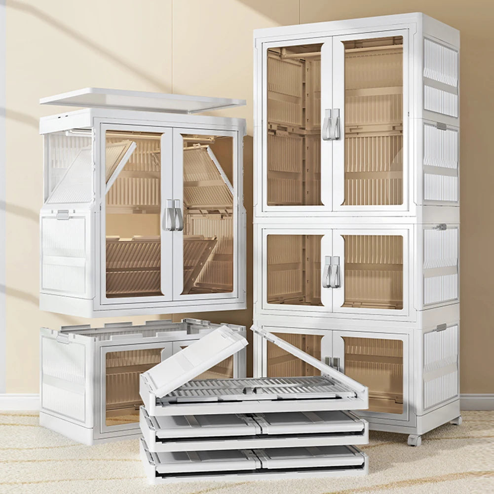 Portable Closet with Hanging Rod