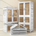 Portable Closet with Hanging Rod