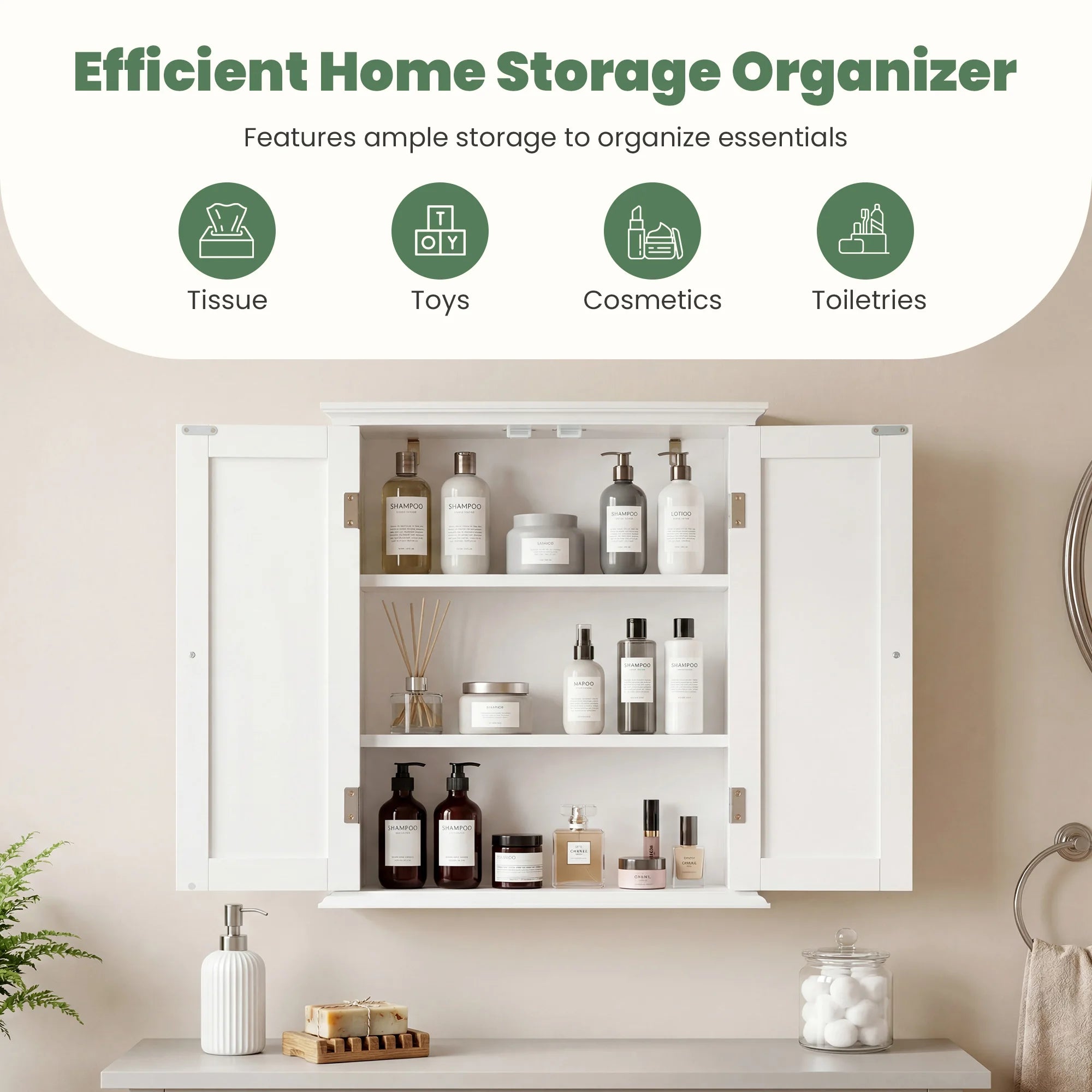 21 Inch Wall Mounted Cabinet