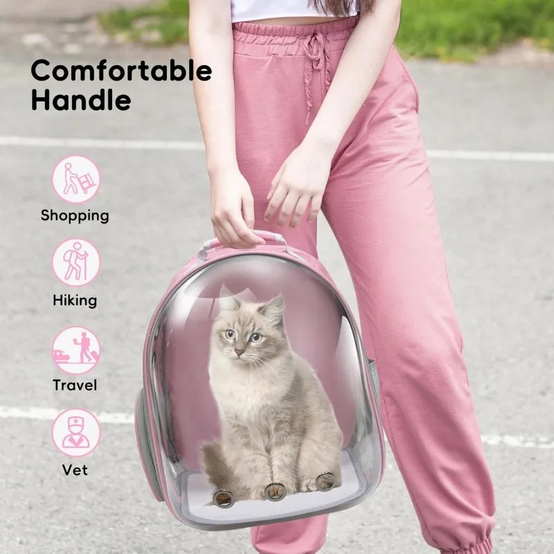 Expandable Cat Backpack Suitable for Cats and Dogs