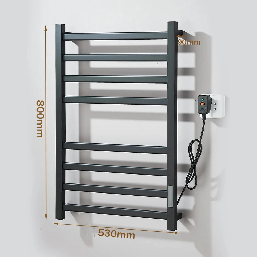 Bathroom Electric Heated Towel Rack