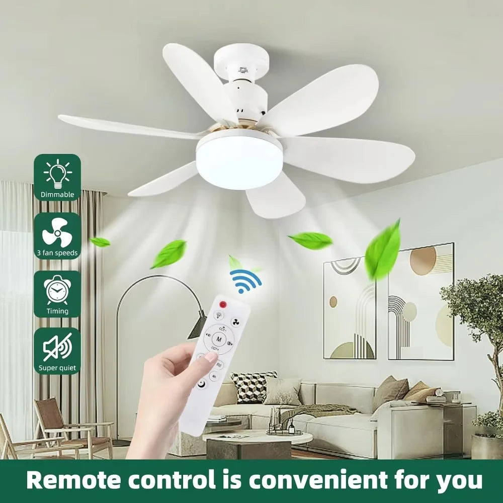 Ceiling Fan with Remote Control
