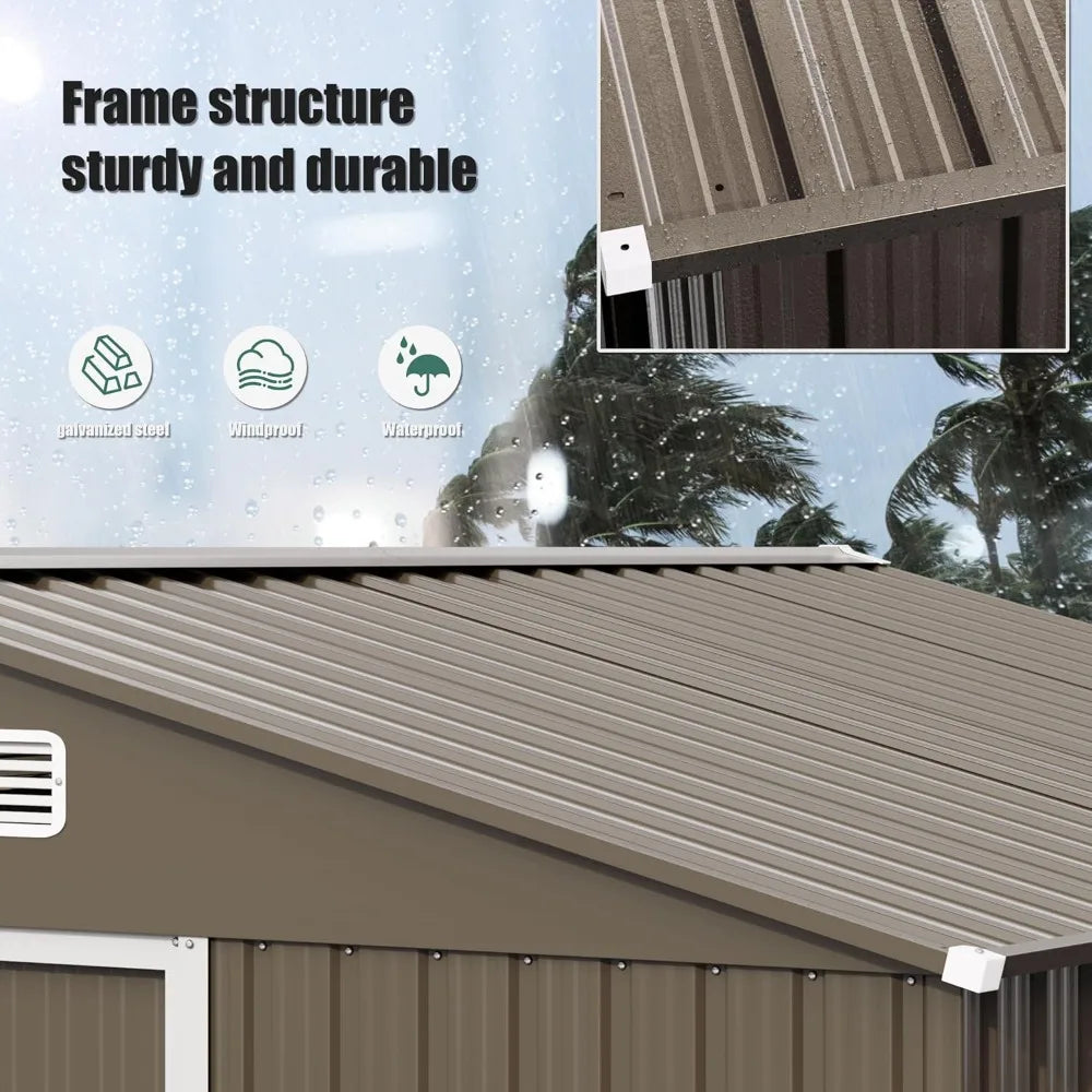 10ft X 8ft Outdoor Storage Shed