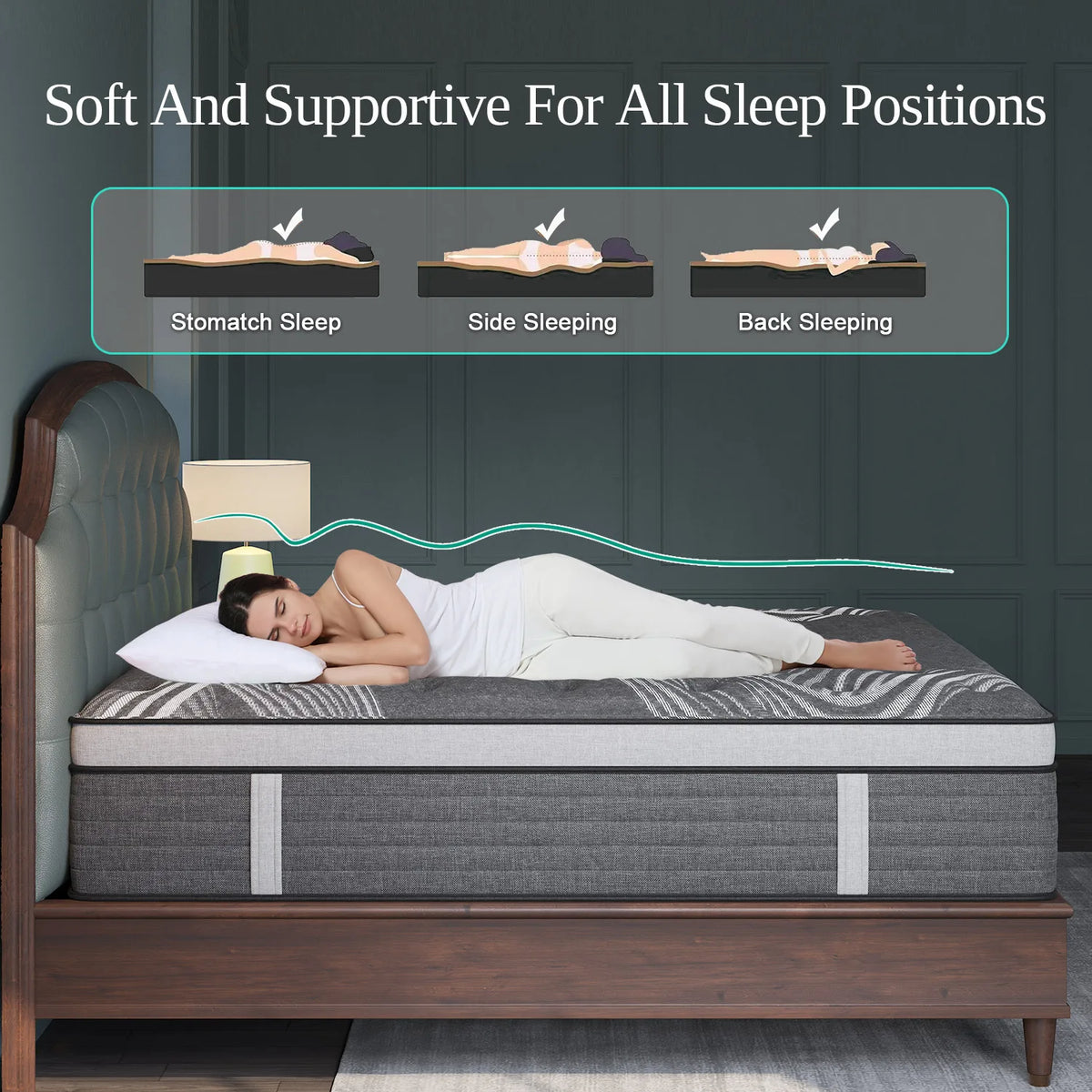 Gel Memory Foam Hybrid Mattress