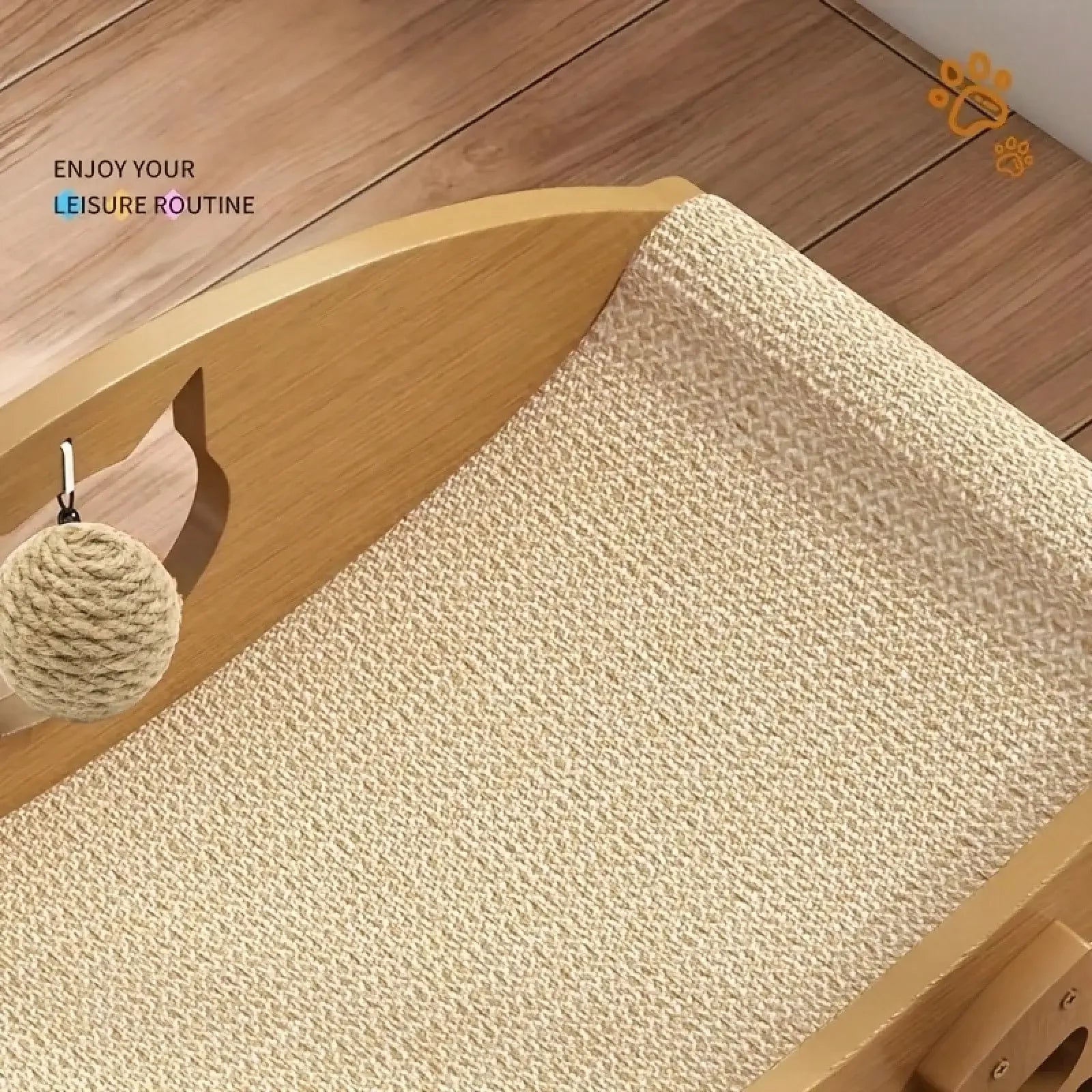 Scratching Board Sofa With  Ball Toy
