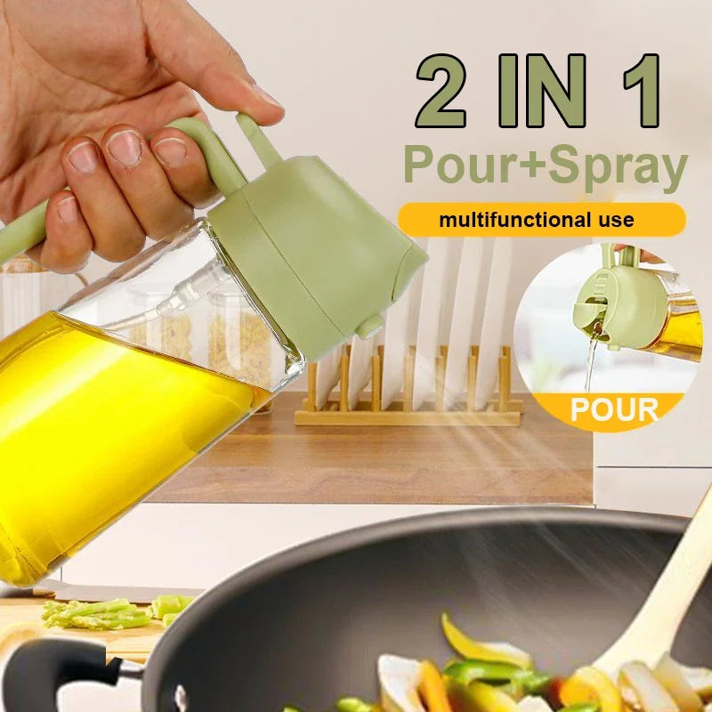 2-in-1 Kitchen Oil Sprayer/Dispenser