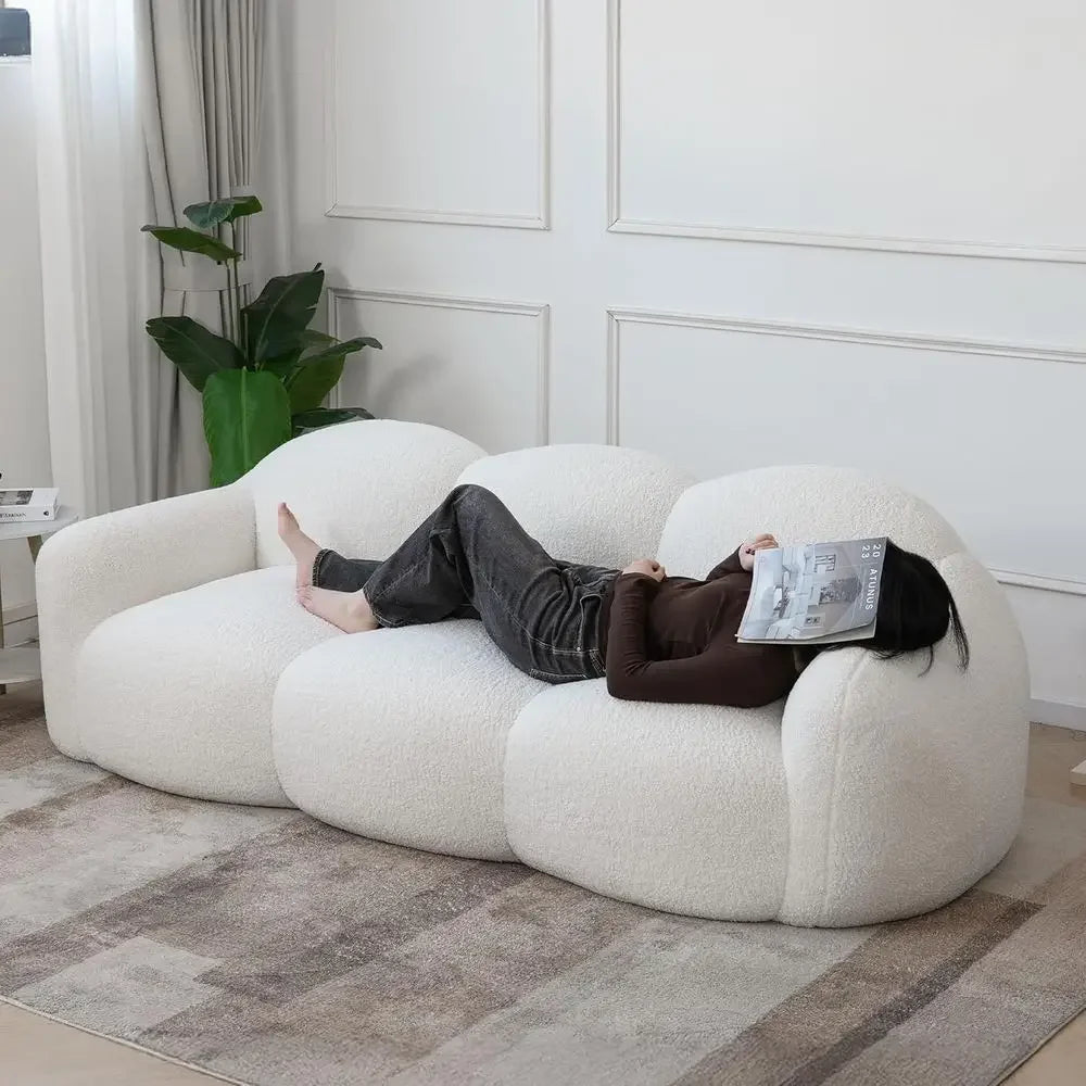 3-Seater Velvet Sofa
