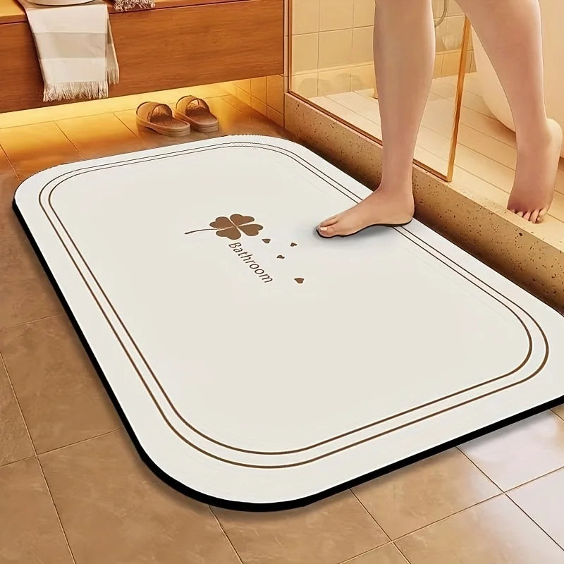 1pc Non-slip Floor Mat for Kitchen/Bath/Pet Feeding