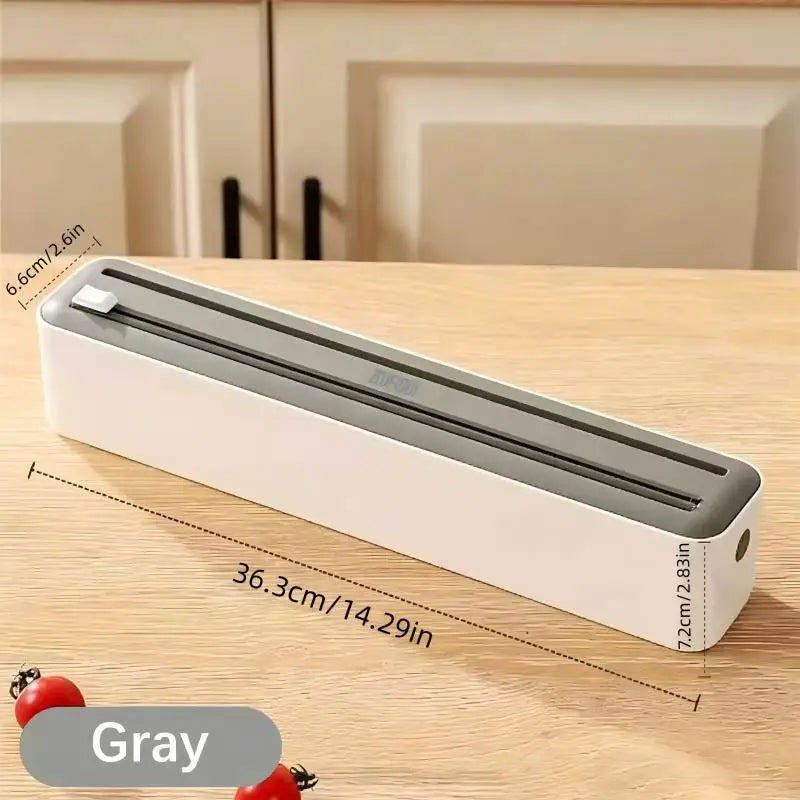 Plastic Wrap Dispenser with Cutter