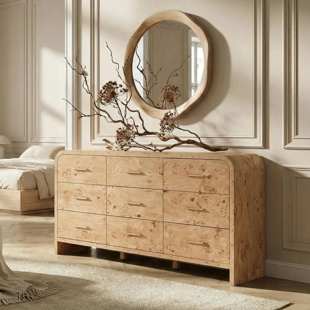 9-Drawer Dresser 63" Wide