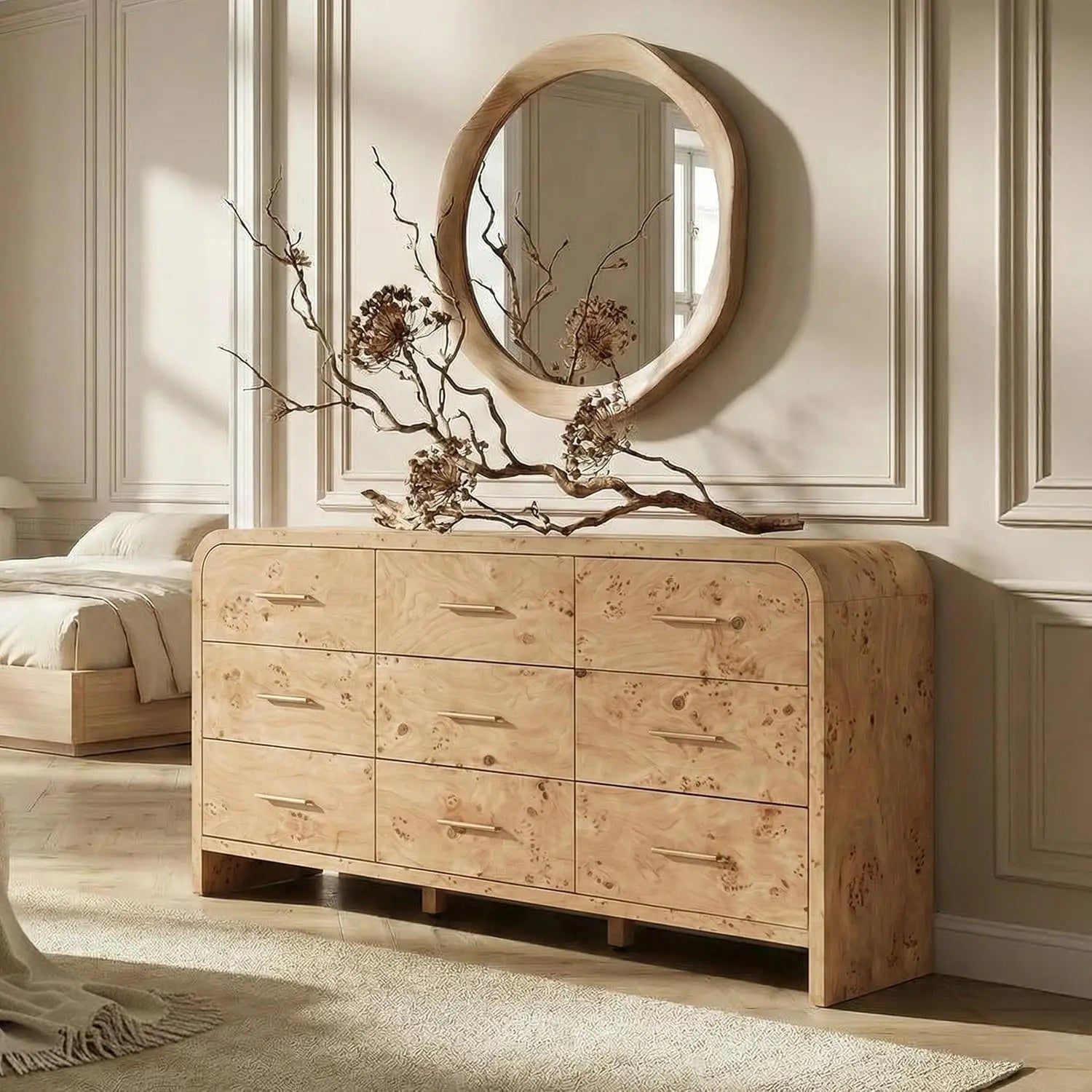 9-Drawer Dresser 63" Wide
