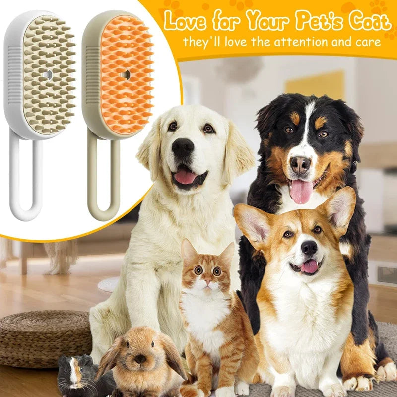 Pet Steam Brush Comb steam brush