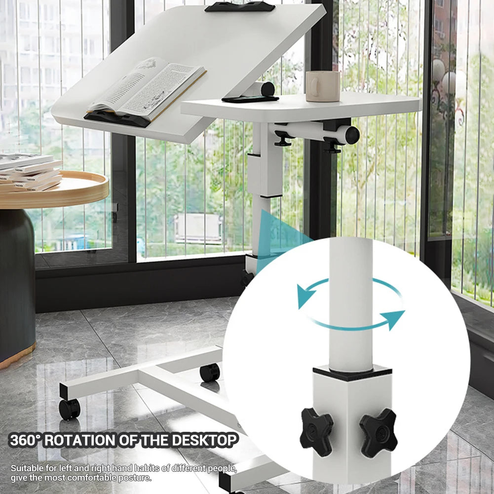 Overbed Table With Wheels