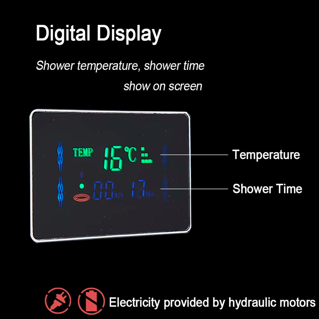 LED Shower Panel Faucet
