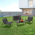 Patio Furniture 4 Pc. Set with Table