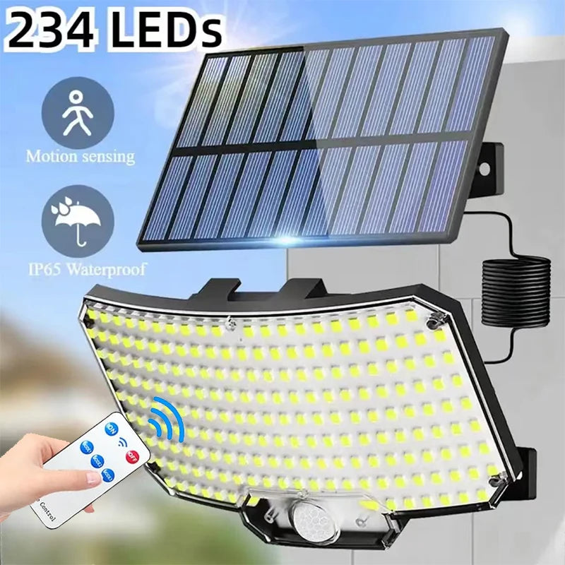 Outdoor Super Bright solar/Motion Sensor light, Waterproof