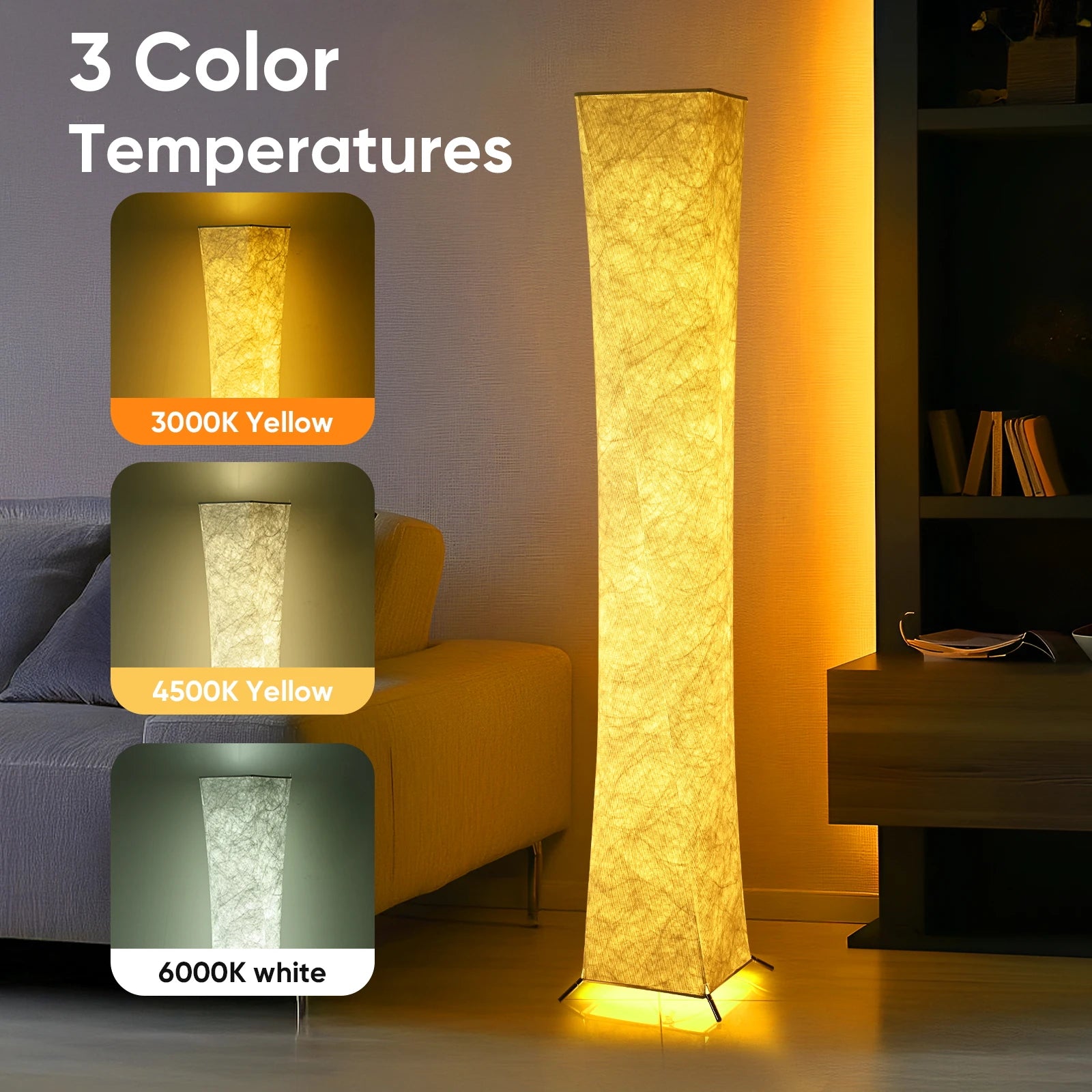 Standing Lamp for Living Room, Bedroom, dining room