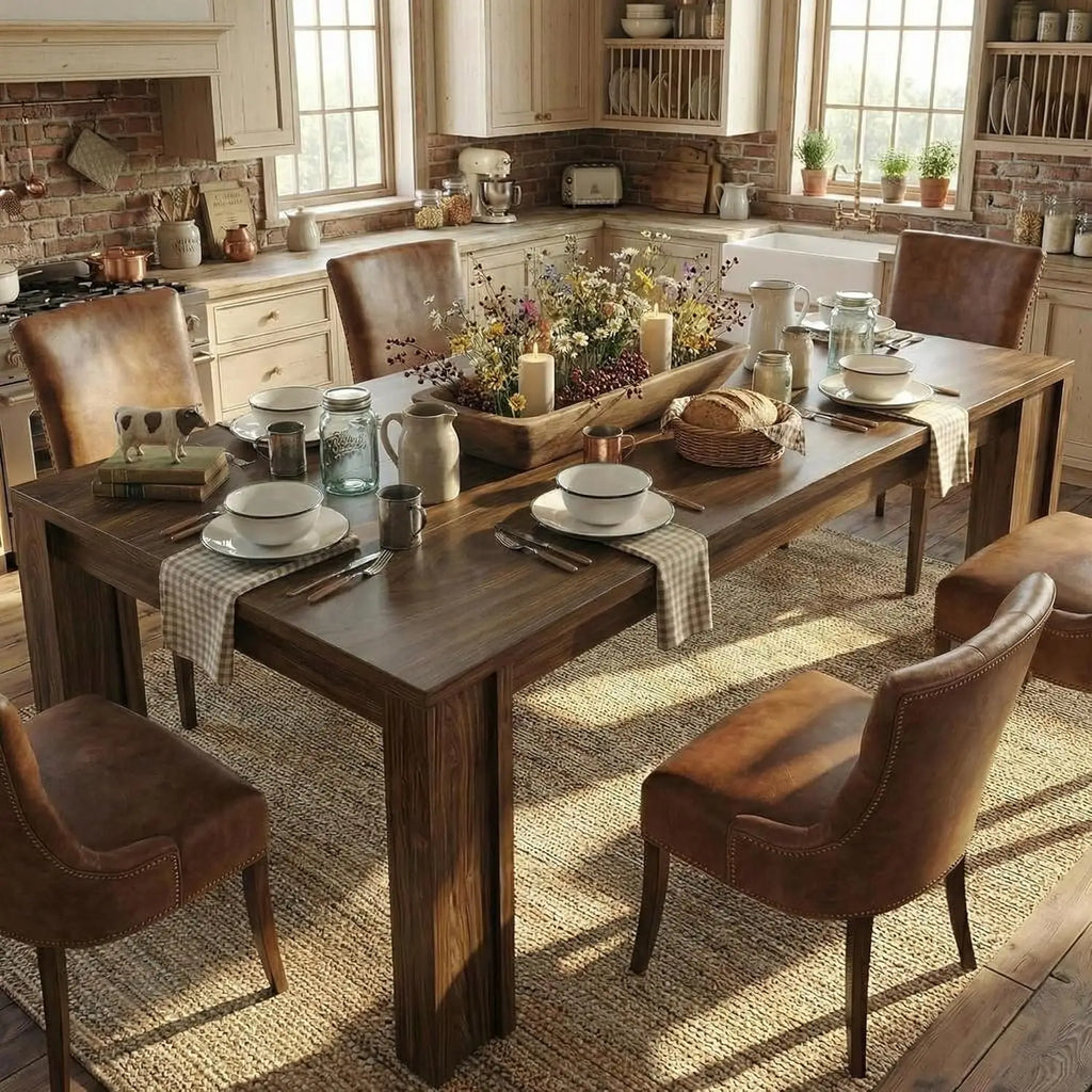 71" Long Dining Table
