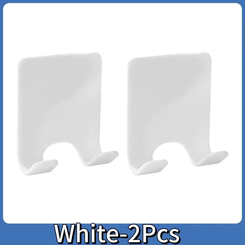 1/2/4/6Pcs Bathroom Razor  Punch-Free Holder/Hook