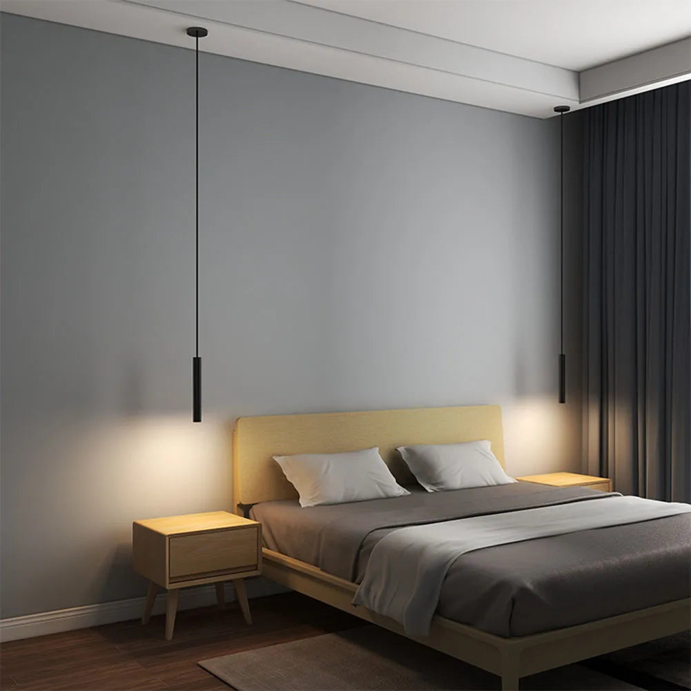 Led Pendant Modern Geometry Hanging Light
