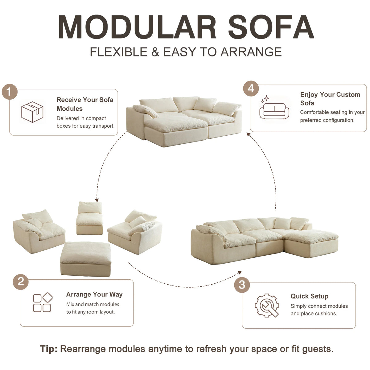 Modular Sectional Sofa