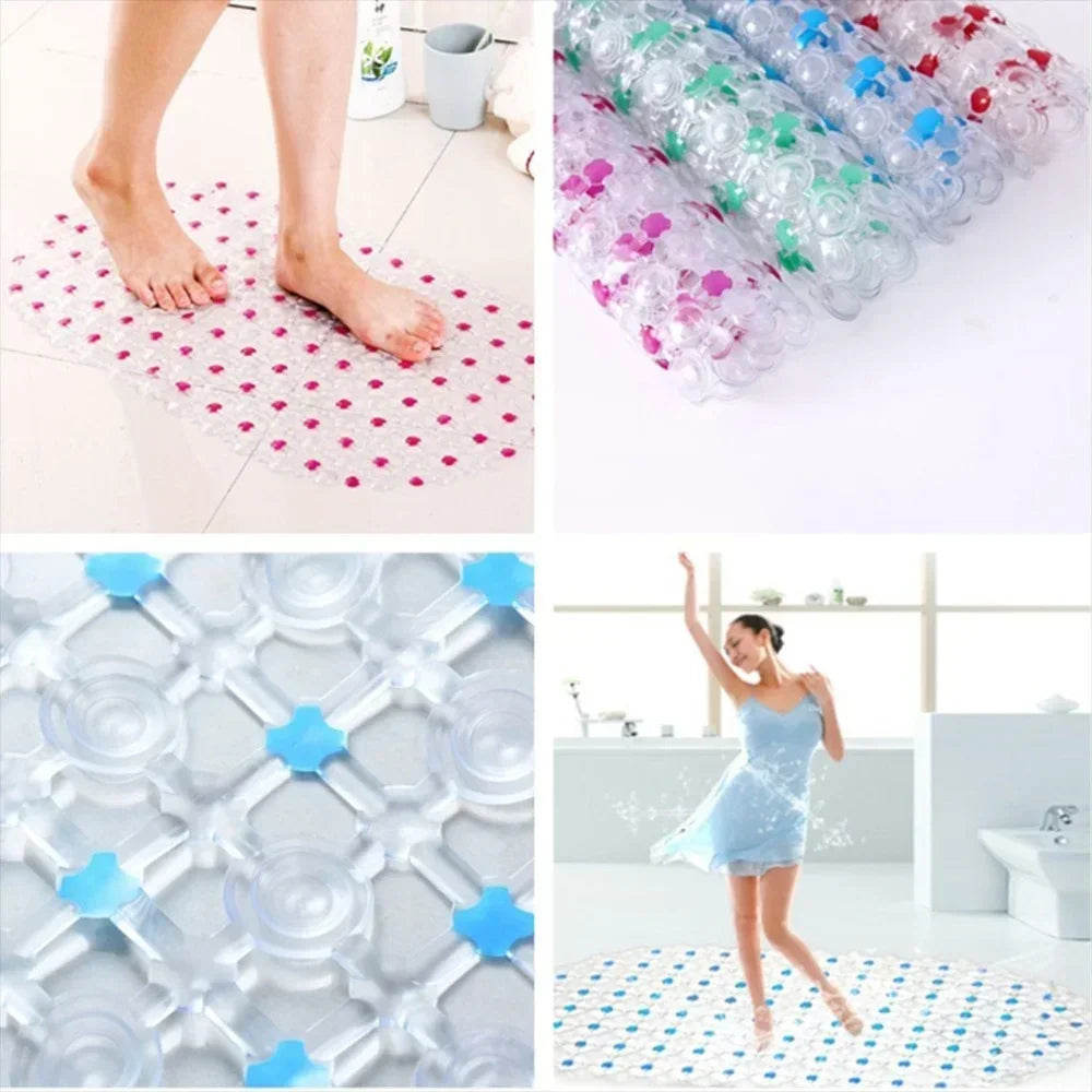 PVC Anti-skid Bath Mats Soft Anti-slip