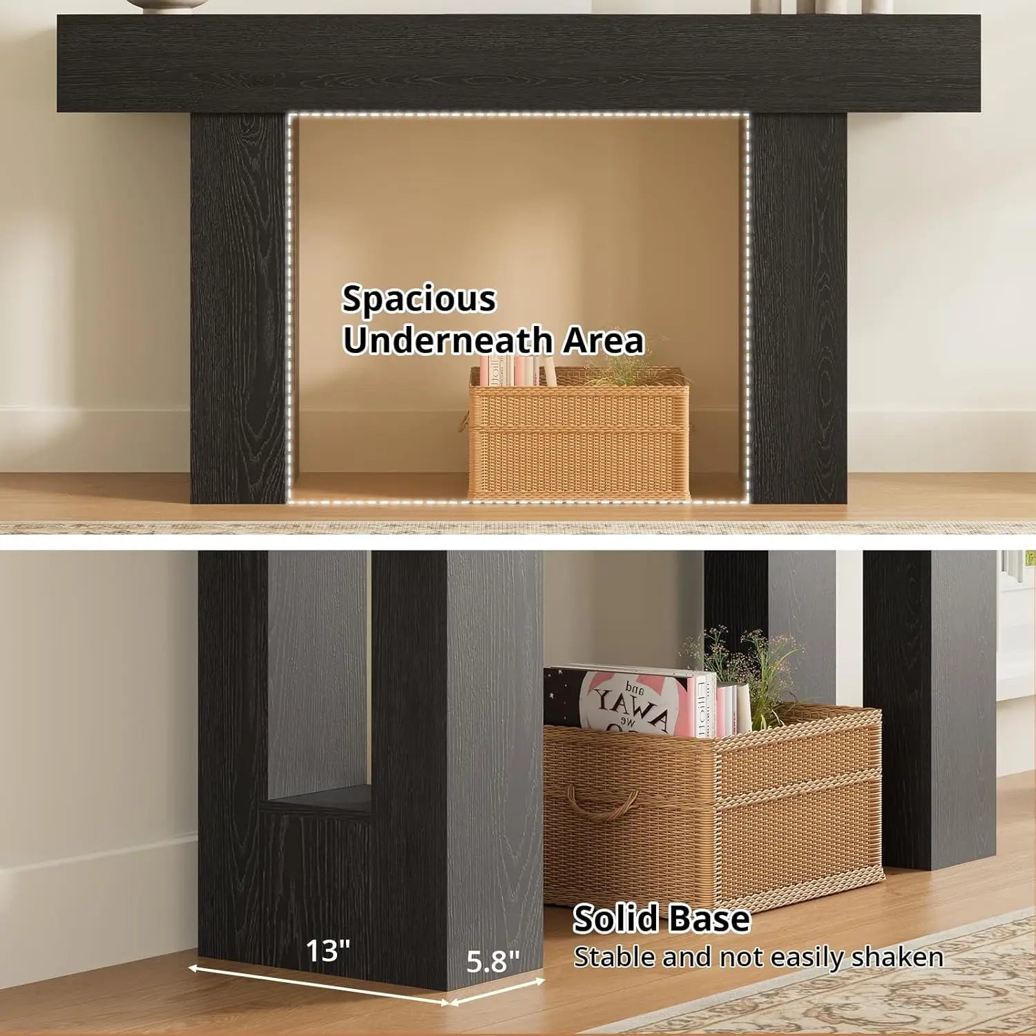 Console Table with Drawers