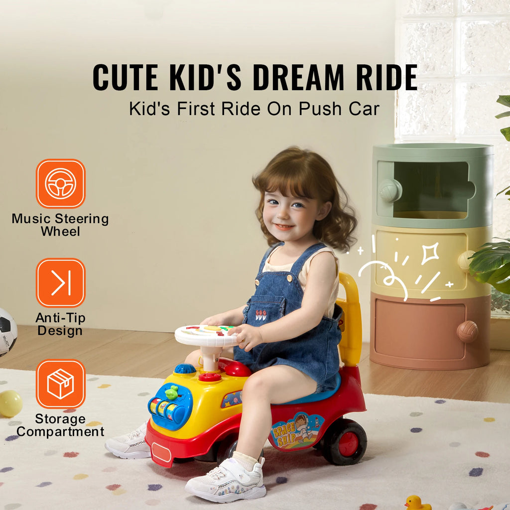 Toddler Ride On Push Car