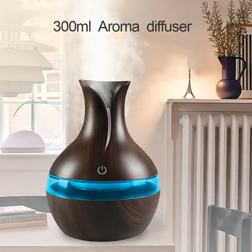 Aromatherapy Diffuser Rechargeable bath/bed 7-LED colors