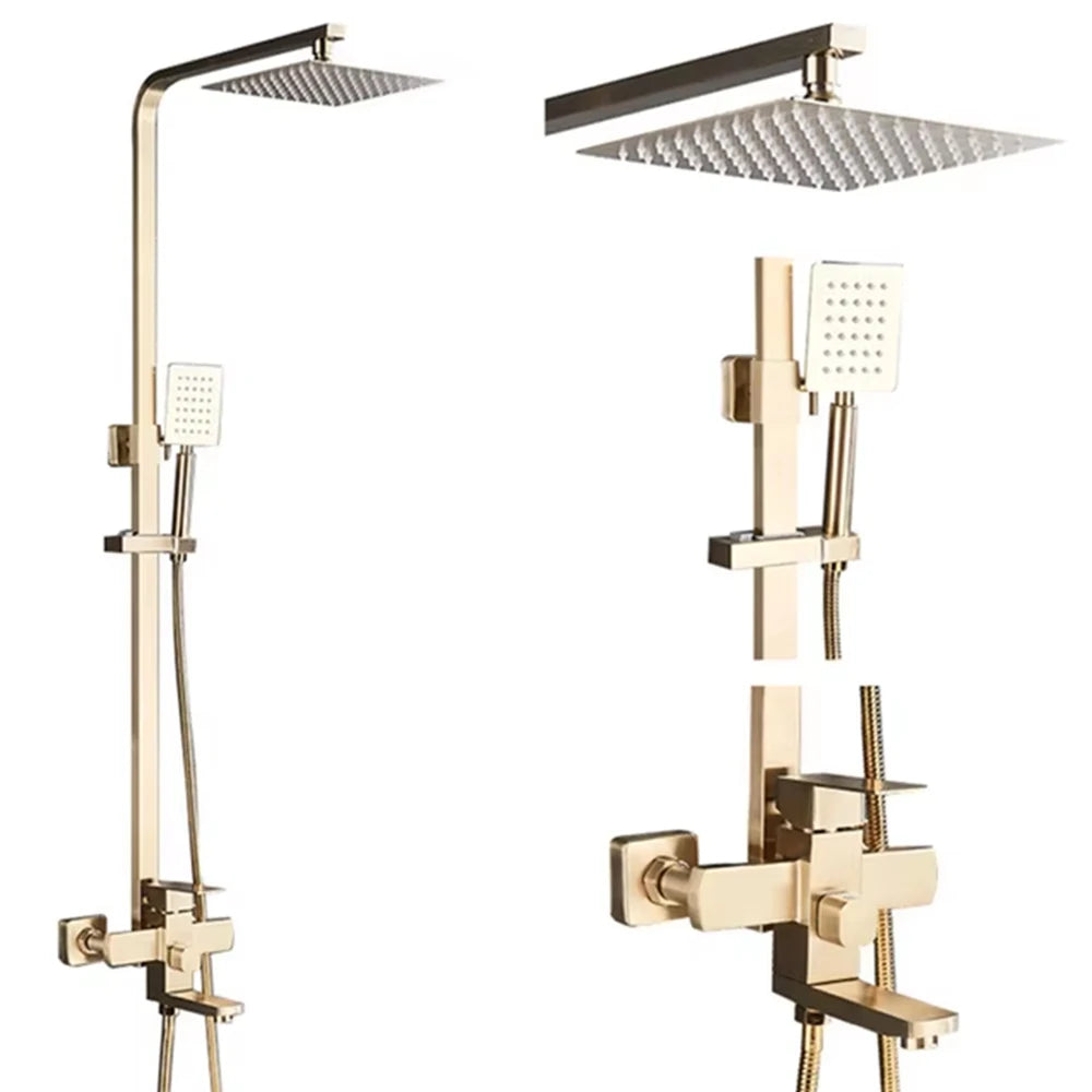 Black Luxury Bathroom Shower Faucet