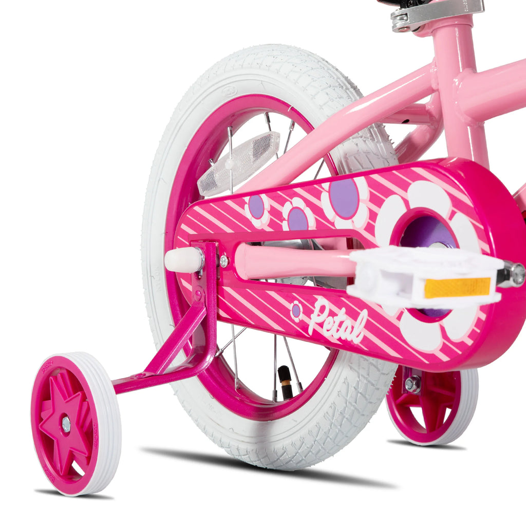 Girls Bike with Training Wheels