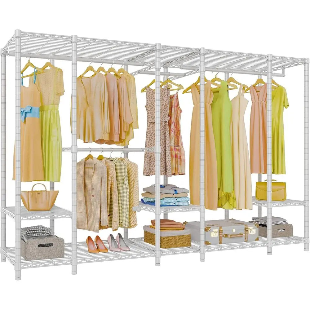 Heavy-Duty Adjustable Closet Shelving