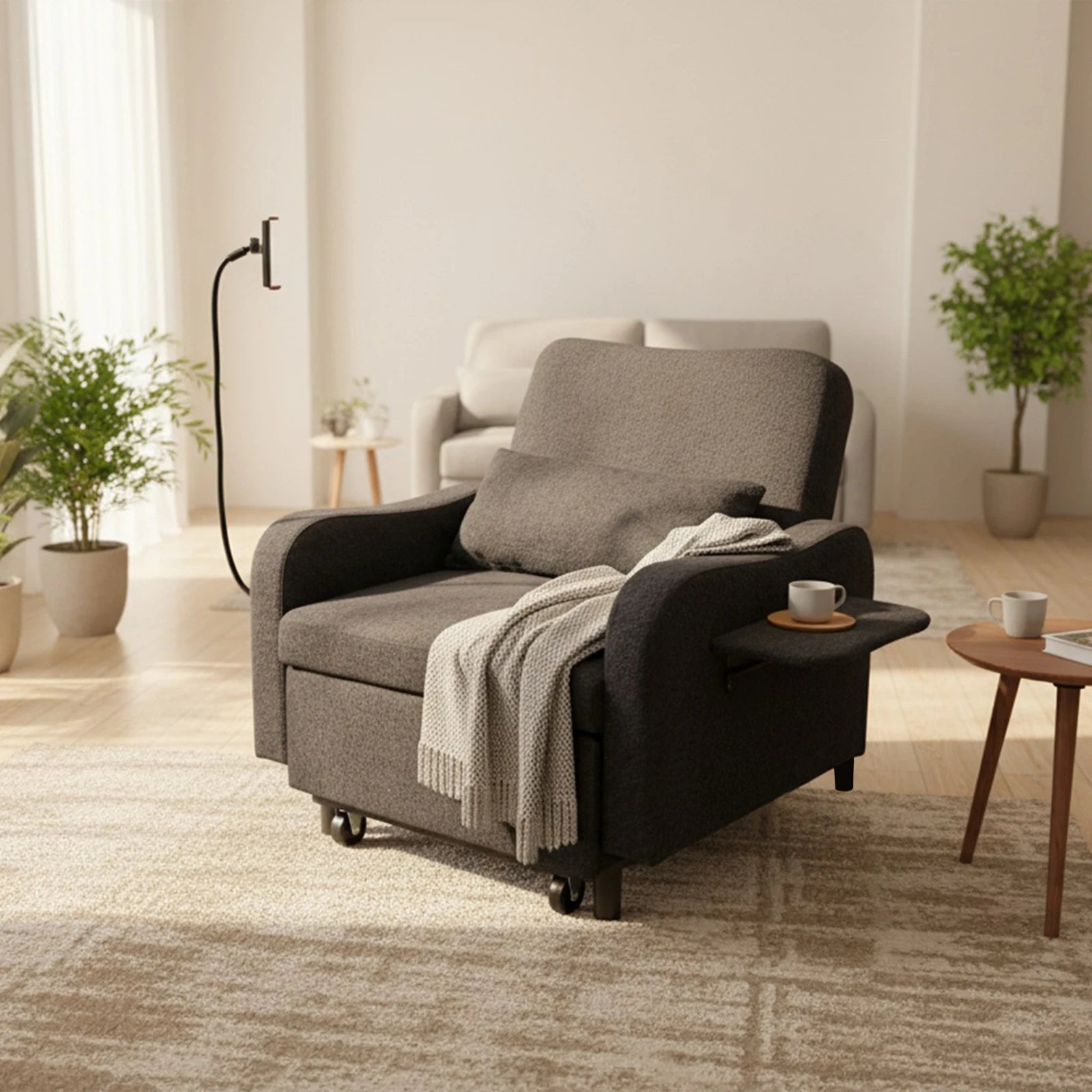 3 in 1 Convertible Sofa Chair