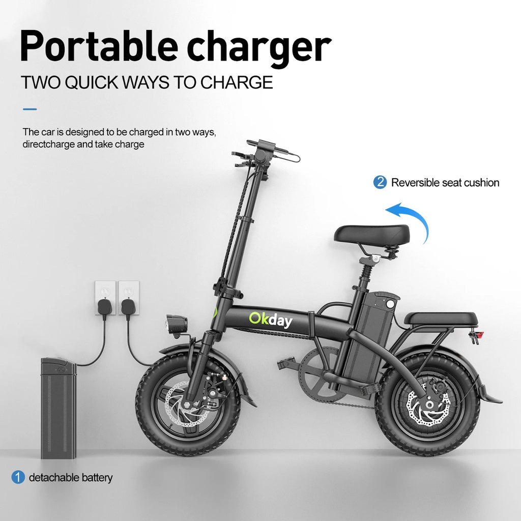 Foldable Electric Bike for Adults