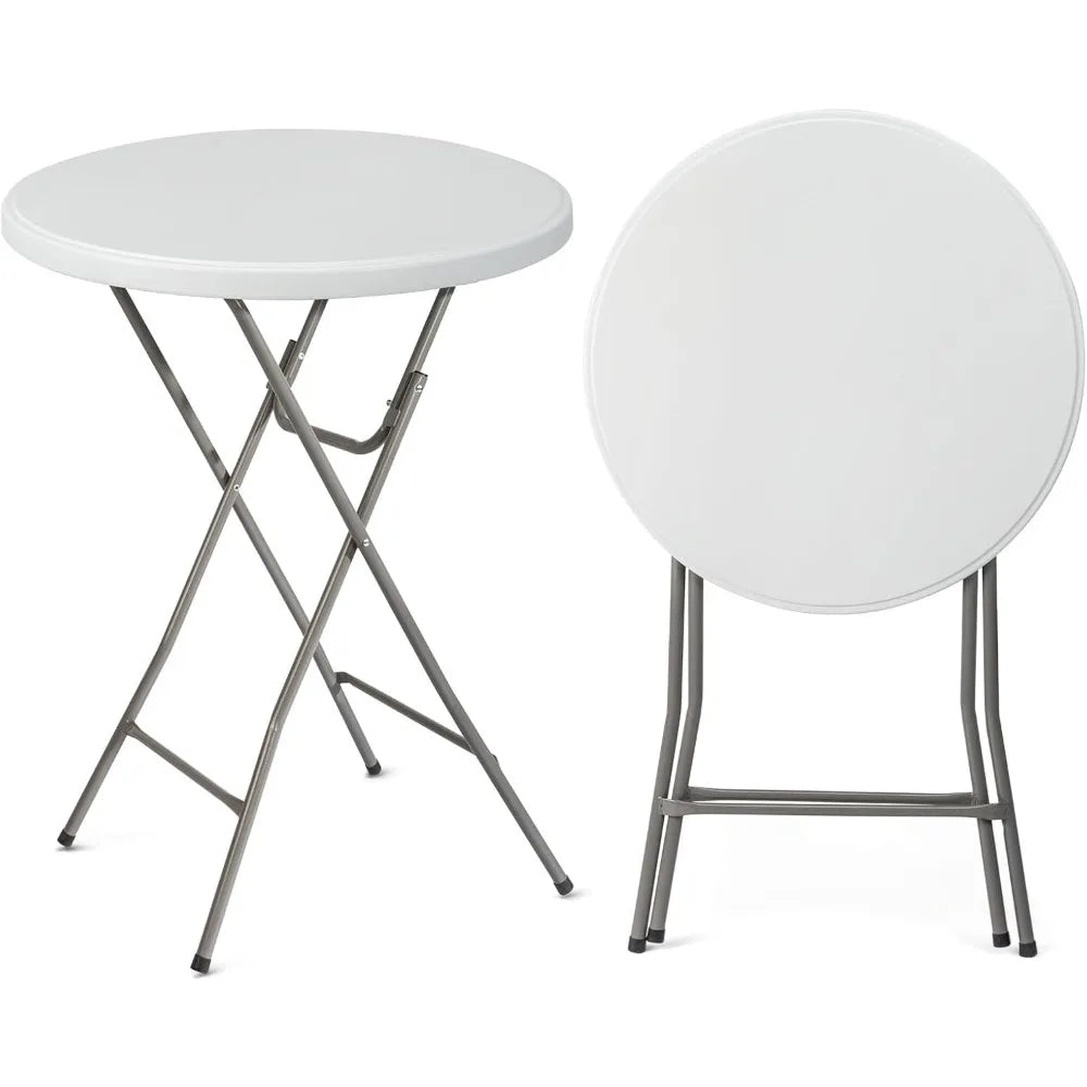 Folding Round Table Bar Height
