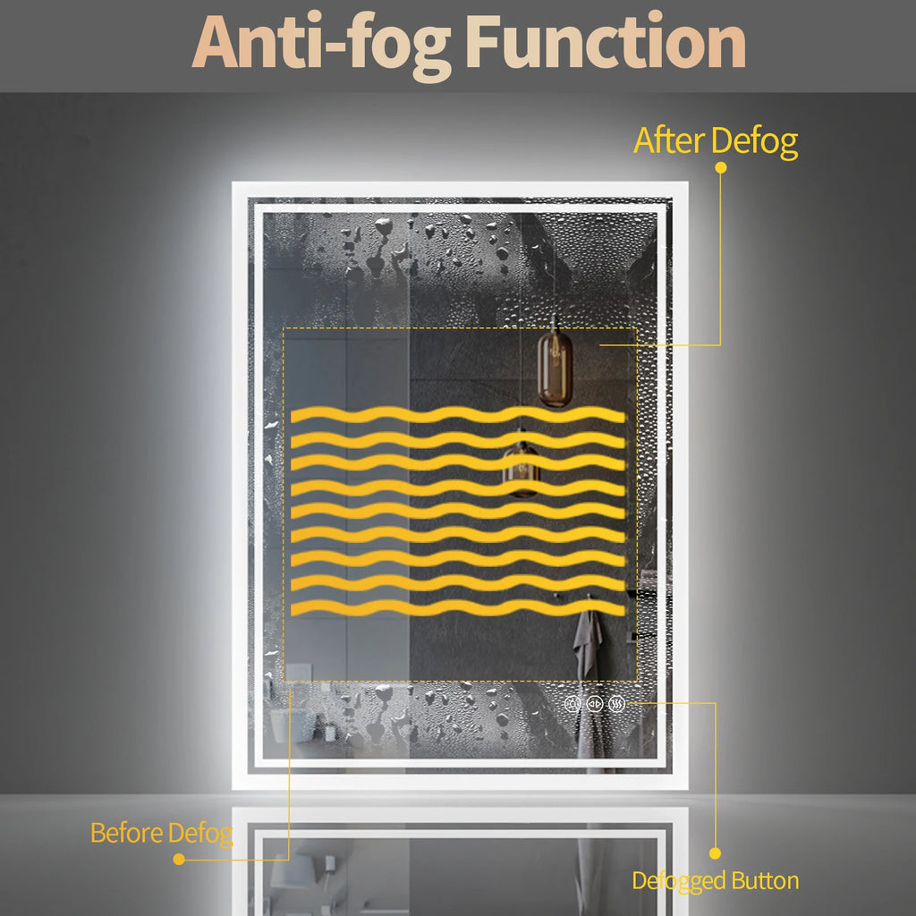 LED Backlit Mirror  with Lights