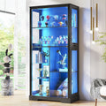 71” Display Cabinet with Glass Doors