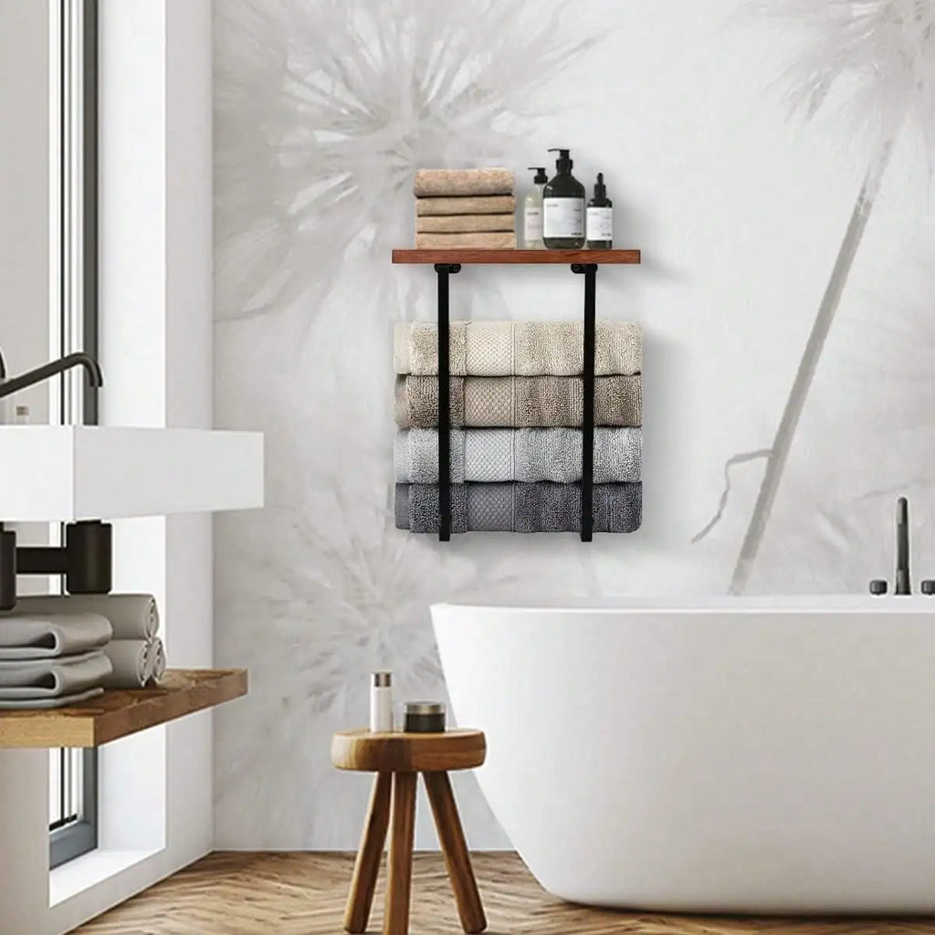 Wall Mounted Towel Rack