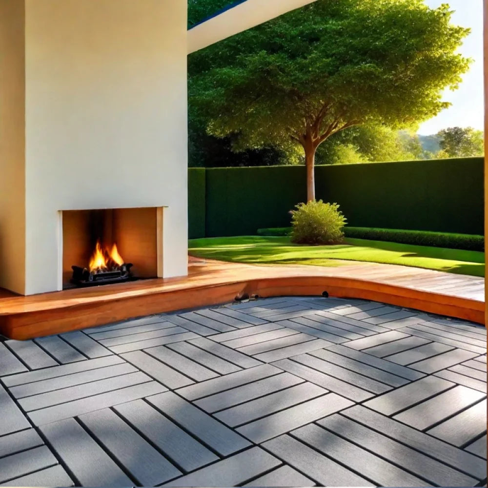 Interlocking Waterproof Decking Tiles
