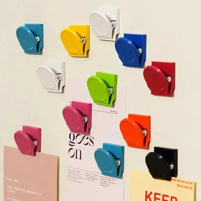 5-Piece Magnetic Fridge/Office Clips Multi-Color