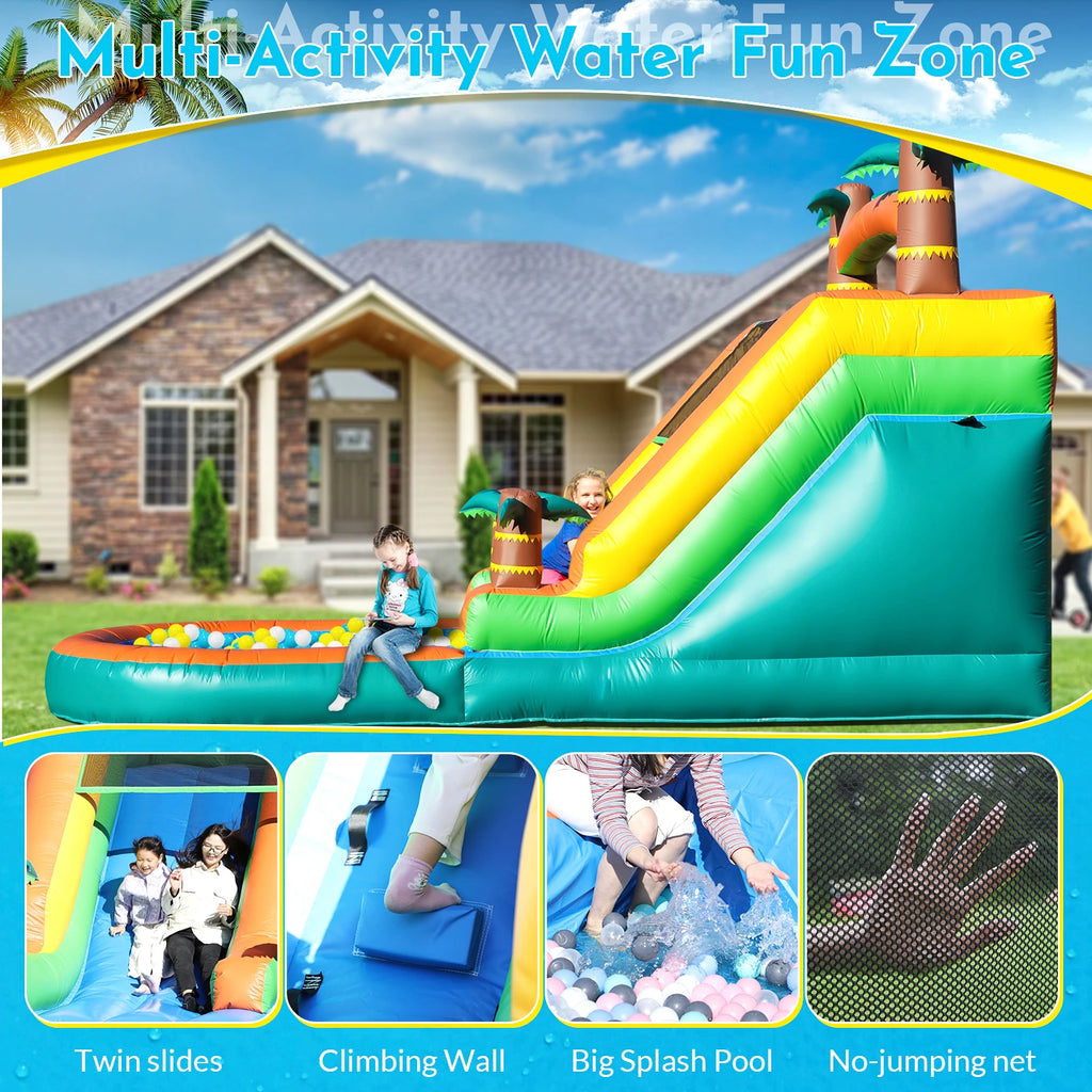 21ft Giant  Inflatable Water Slide