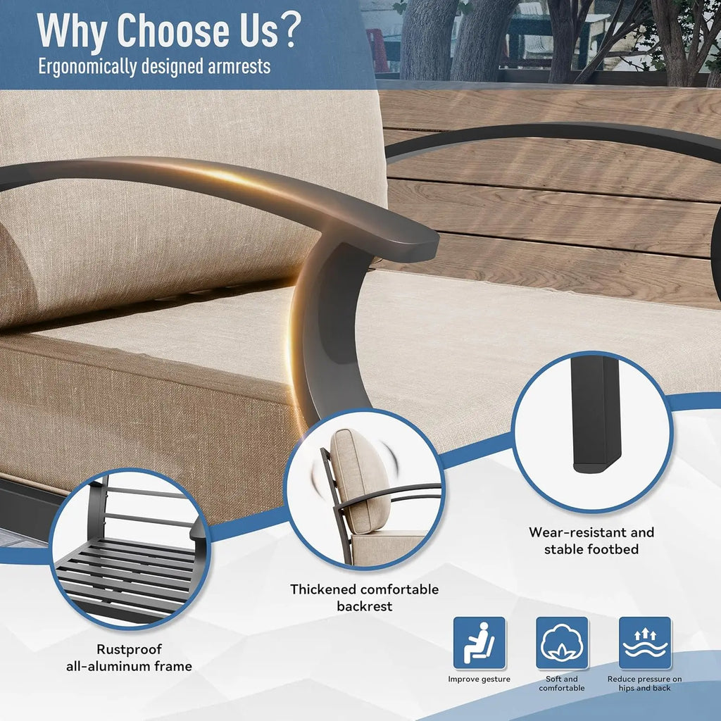10-Seat Outdoor Conversation Sets