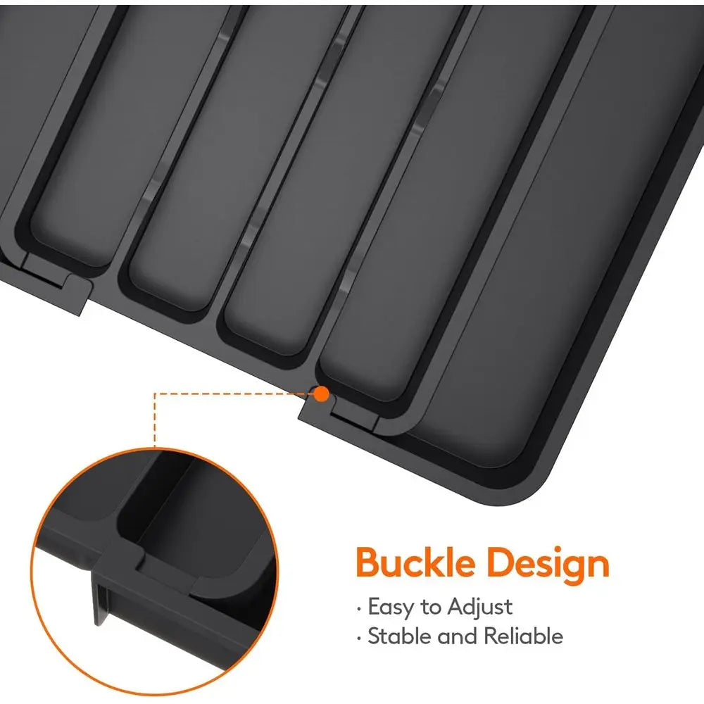 Expandable Utensil Tray BPA Free Adjustable