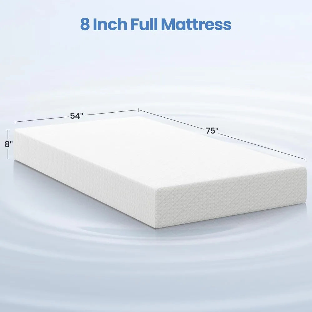 8 Inch Memory Foam Mattresses