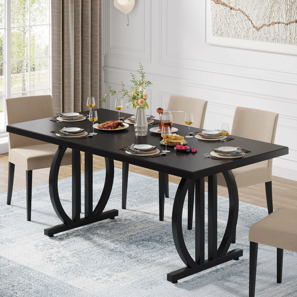 63-Inch Large Dinning Table