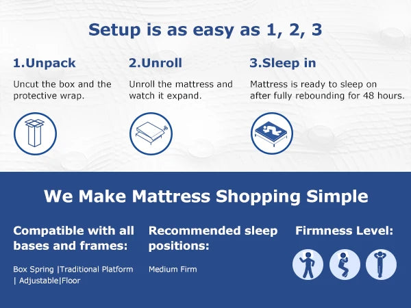 Hybrid Memory Foam Mattress