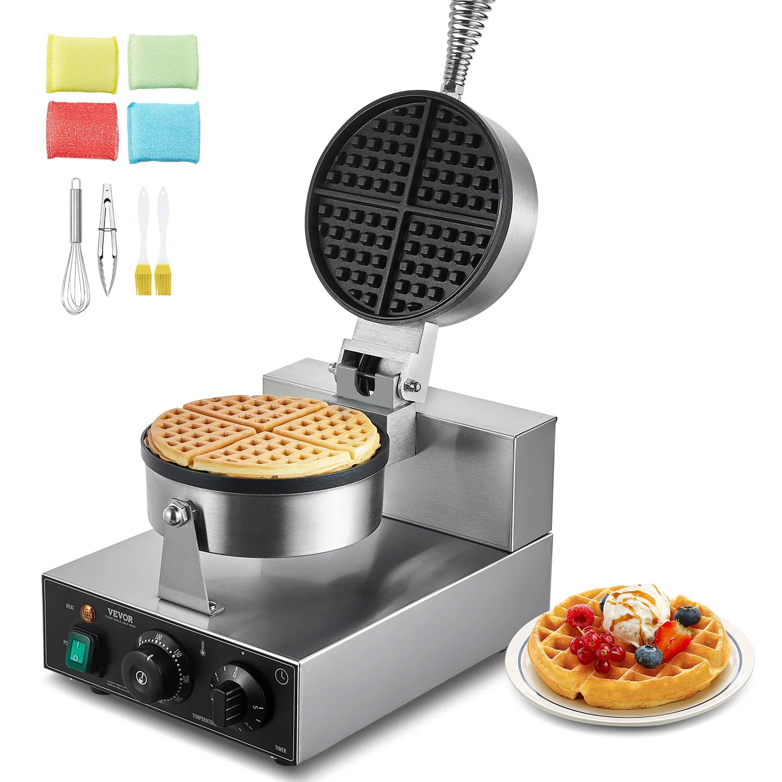 Stainless Steel Waffle Maker