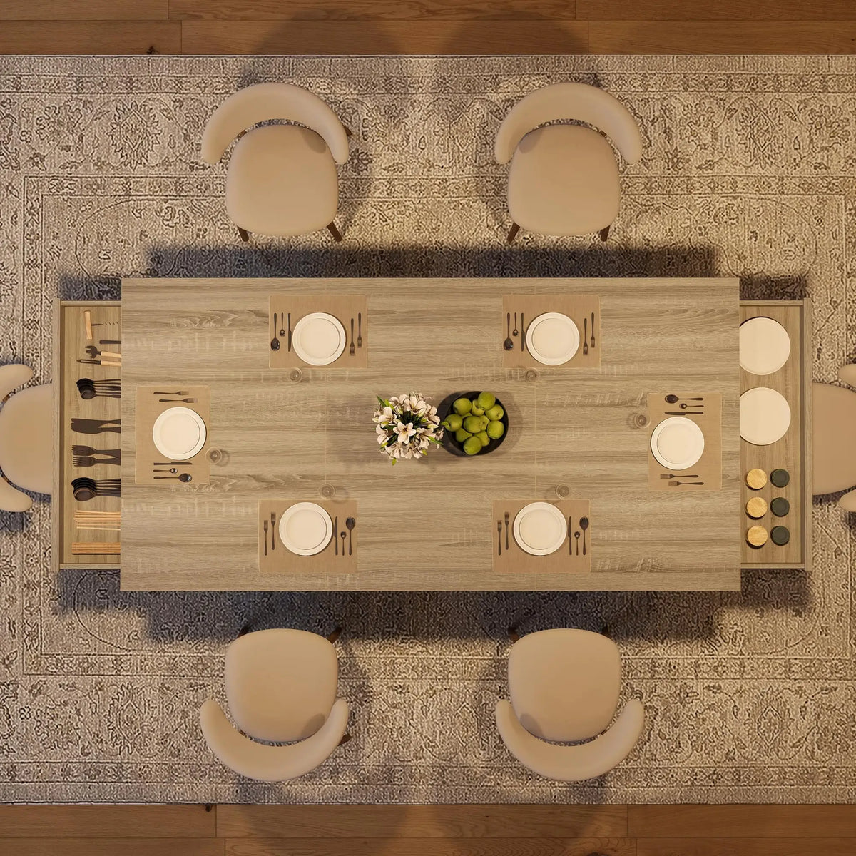 71 Inch Dining Table